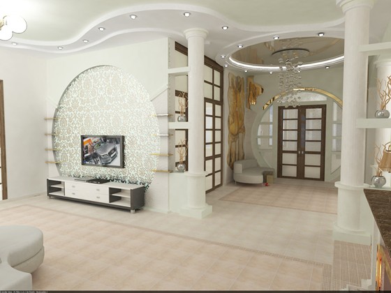 Interiors: 4-х комнатная квартира  