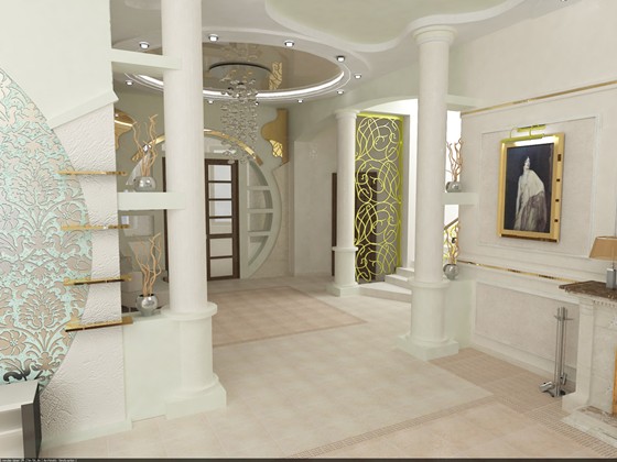 Interiors: 4-х комнатная квартира  