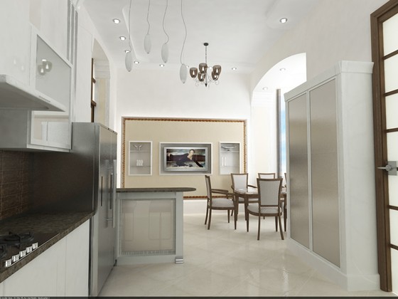 Interiors: 4-х комнатная квартира  