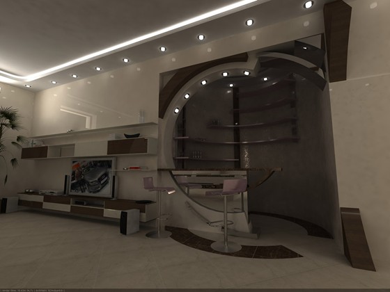 Interiors: 4-х комнатная квартира  