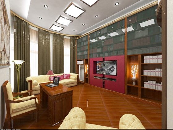 Interiors: Кабинет