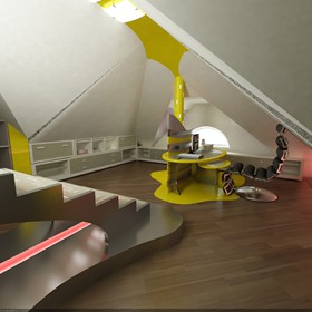 Interiors: Мансарда